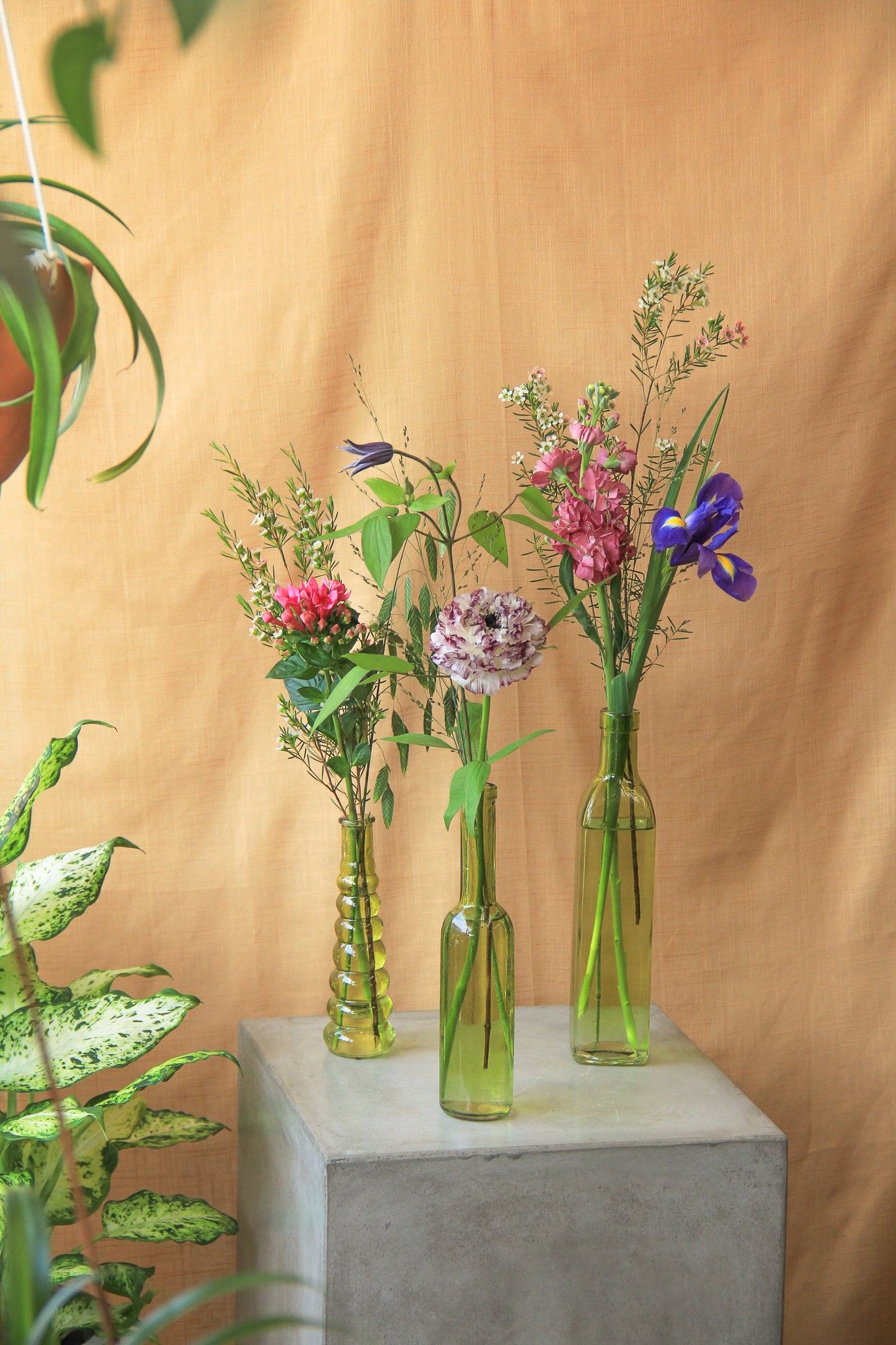 Verdant Budvase Trio