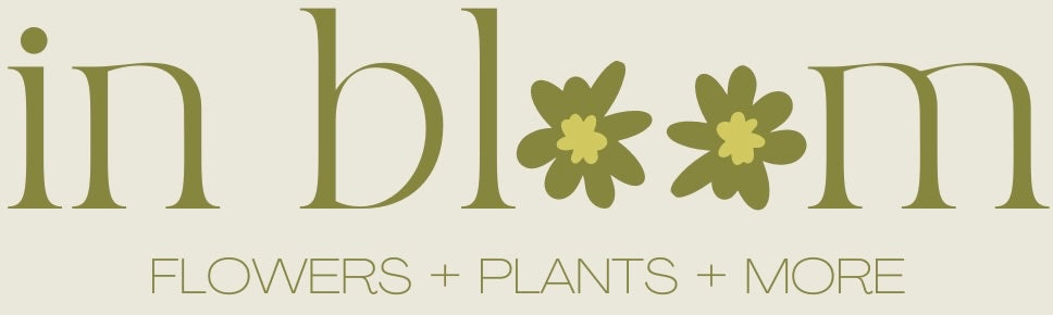 In Bloom Flower Shop logo