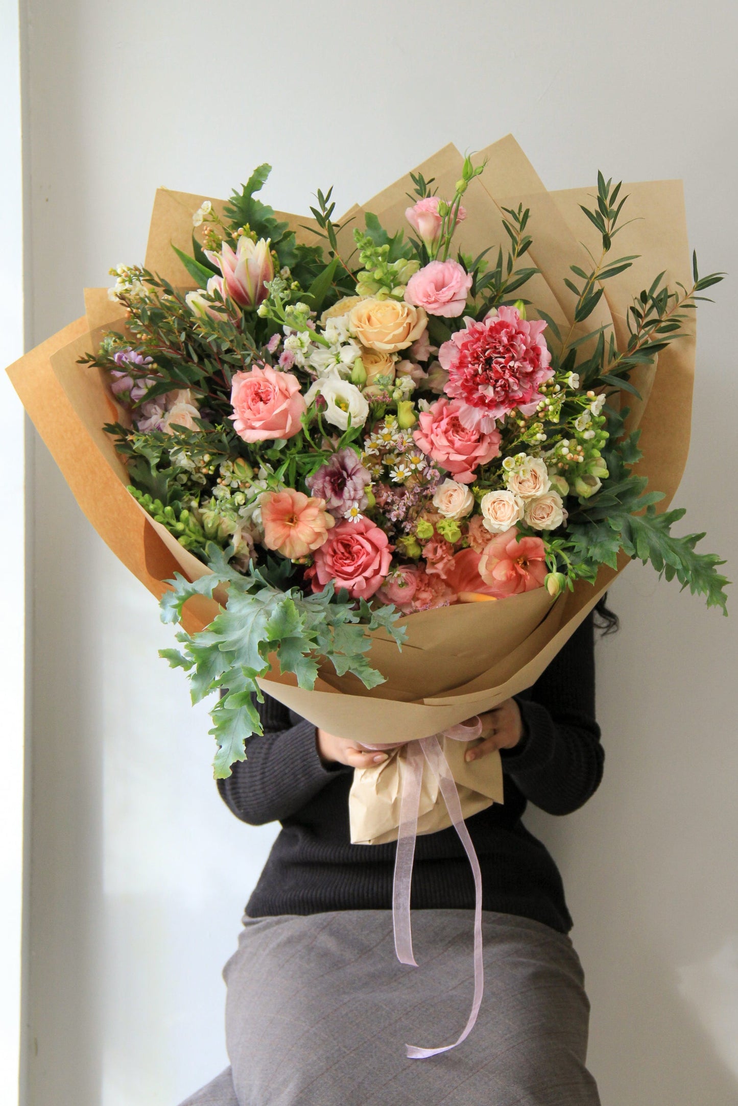 Super-Luxe Valentine's Hand-Tied Bouquet