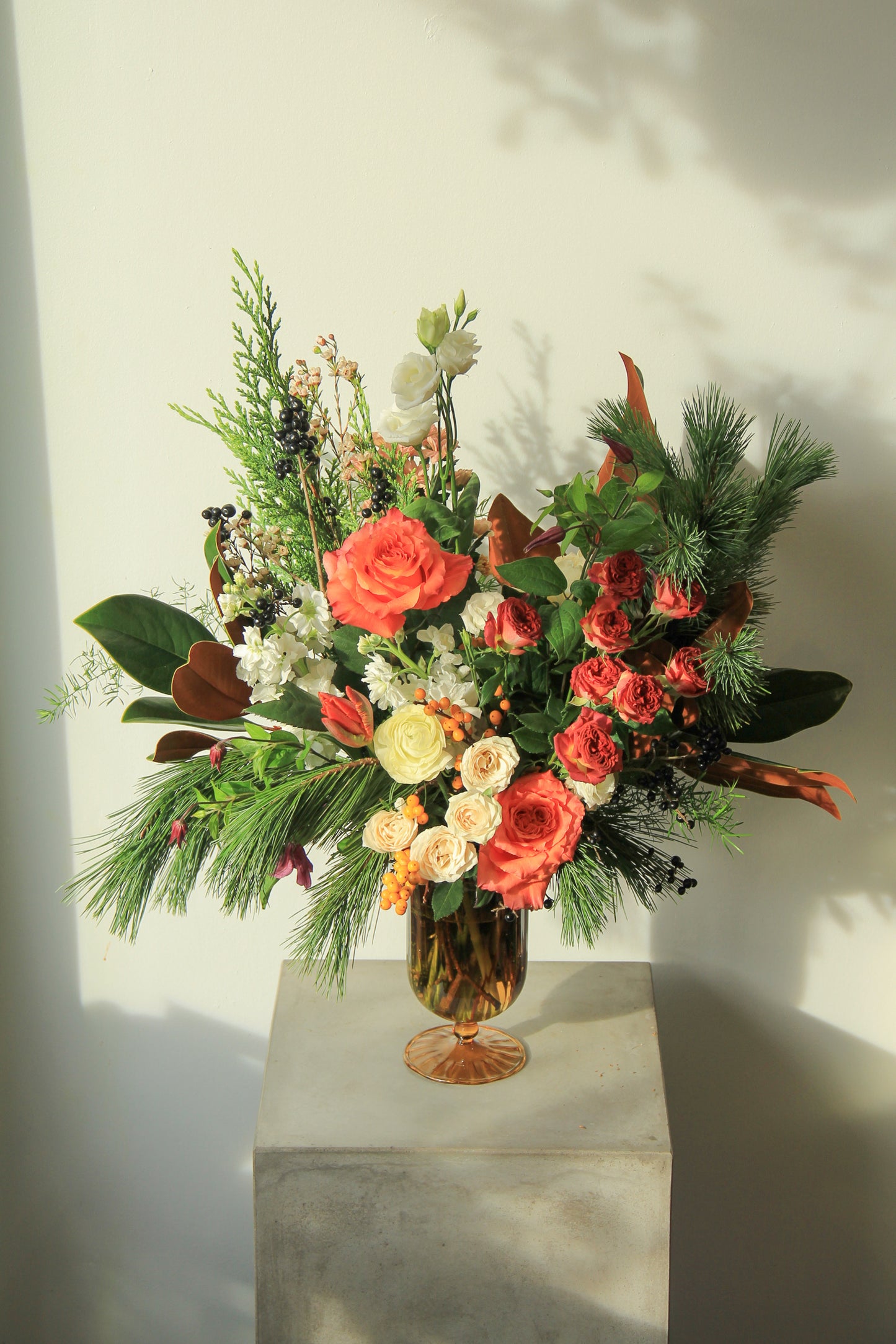 Mulled Wine Floral Arrangement